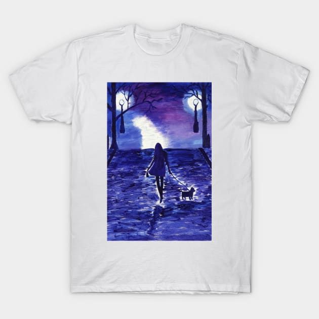 Lady in the park T-Shirt by JulieWestmore